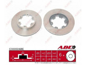 ABE C31032ABE stabdžių diskas 
 Dviratė transporto priemonės -> Stabdžių sistema -> Stabdžių diskai / priedai
40206-10W00, 40206-10W01, 40206-35G00