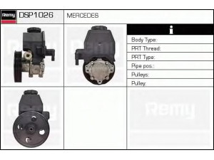 DELCO REMY DSP1026 hidraulinis siurblys, vairo sistema 
 Vairavimas -> Vairo pavara/siurblys