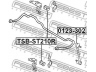 FEBEST TSB-ST210R skersinio stabilizatoriaus įvorių komplektas 
 Ašies montavimas/vairavimo mechanizmas/ratai -> Stabilizatorius/fiksatoriai -> Sklendės
48818-21040
