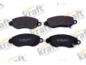 KRAFT AUTOMOTIVE 6002110 stabdžių trinkelių rinkinys, diskinis stabdys 
 Techninės priežiūros dalys -> Papildomas remontas
1135167, 1318139, 1415166, 1465166