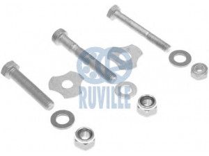 RUVILLE 855101 montavimo komplektas, valdymo svirtis 
 Ašies montavimas/vairavimo mechanizmas/ratai -> Valdymo svirtis/pasukamosios svirties sujungimas -> Vairo trauklės (valdymo svirtis, išilginis balansyras, diago
1243506506*, 2103504506*