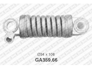 SNR GA359.66 įtempiklio skriemulys, V formos rumbuotas diržas 
 Diržinė pavara -> V formos rumbuotas diržas/komplektas -> Įtempiklio skriemulys
5751-31, 5751-43, 5751-44, 5751-54