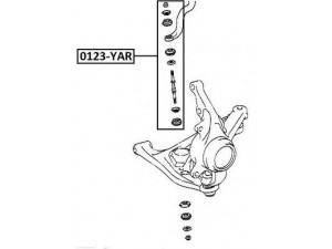 ASVA 0123-YAR šarnyro stabilizatorius 
 Ašies montavimas/vairavimo mechanizmas/ratai -> Stabilizatorius/fiksatoriai -> Savaime išsilyginanti atrama
48817-52010, 48817-52010, 48819-52010