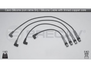 BRECAV 02.526 uždegimo laido komplektas 
 Kibirkšties / kaitinamasis uždegimas -> Uždegimo laidai/jungtys