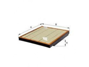 UNIFLUX FILTERS XA9004 oro filtras 
 Filtrai -> Oro filtras
003 094 90 04, 004 094 11 04, 004 094 66 04