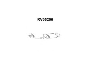 VENEPORTE RV05206 galinis duslintuvas 
 Išmetimo sistema -> Duslintuvas
18030SM4930, 18030SN7930, 18307SN7930