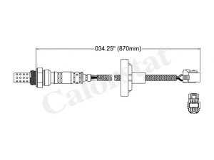 CALORSTAT by Vernet LS140635 lambda jutiklis
226A1-18Y03, 226A1-18Y05, 226A1-18Y01