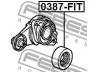 FEBEST 0387-FIT įtempiklio skriemulys, V formos rumbuotas diržas 
 Diržinė pavara -> V formos rumbuotas diržas/komplektas -> Įtempiklio skriemulys
31180-RB0-J01