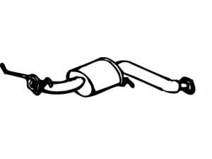 WALKER 18313 vidurinis duslintuvas 
 Išmetimo sistema -> Duslintuvas
F27840300