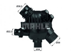 MAHLE ORIGINAL TM 14 97 termostatas, aušinimo skystis 
 Aušinimo sistema -> Termostatas/tarpiklis -> Thermostat
1153 7536 655, 1153 7544 788, 1153 7549 476