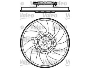 VALEO 696026 ventiliatorius, radiatoriaus 
 Aušinimo sistema -> Oro aušinimas
13114368, 1341368, 13114368, 1341368