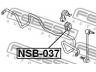 FEBEST NSB-037 skersinio stabilizatoriaus įvorių komplektas 
 Ašies montavimas/vairavimo mechanizmas/ratai -> Stabilizatorius/fiksatoriai -> Sklendės
54613-CA006, 54613-CA00A