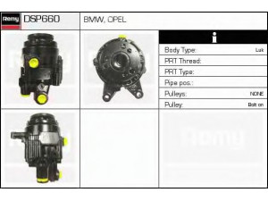 DELCO REMY DSP660 hidraulinis siurblys, vairo sistema 
 Vairavimas -> Vairo pavara/siurblys
32 41 1 091 912, 32 41 1 140 901