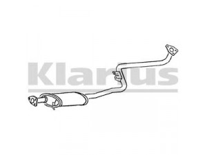KLARIUS CL80D vidurinis duslintuvas 
 Išmetimo sistema -> Duslintuvas
MB548466