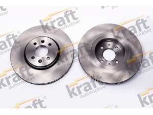 KRAFT AUTOMOTIVE 6045470 stabdžių diskas 
 Dviratė transporto priemonės -> Stabdžių sistema -> Stabdžių diskai / priedai
77 01 207 897