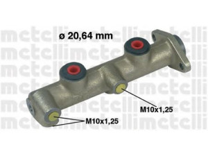 METELLI 05-0095 pagrindinis cilindras, stabdžiai 
 Stabdžių sistema -> Pagrindinis stabdžių cilindras
6102078