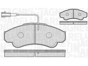 MAGNETI MARELLI 363916060187 stabdžių trinkelių rinkinys, diskinis stabdys 
 Techninės priežiūros dalys -> Papildomas remontas
425245, 425459, 71752978, 71770070