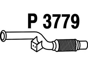 FENNO P3779 išleidimo kolektorius 
 Išmetimo sistema -> Išmetimo vamzdžiai
9014903319