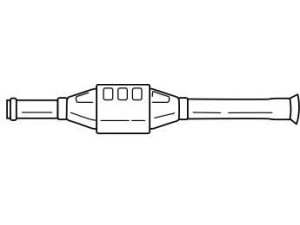 AKS DASIS SG45316 katalizatoriaus keitiklis