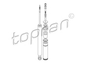 TOPRAN 401 983 amortizatorius 
 Pakaba -> Amortizatorius
210 320 03 30, 210 320 20 30, 210 320 32 30