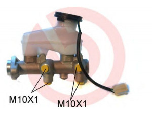 BREMBO M 79 008 pagrindinis cilindras, stabdžiai 
 Stabdžių sistema -> Pagrindinis stabdžių cilindras
5110080001, 5110084310, PMD344