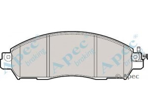 APEC braking PAD2044 stabdžių trinkelių rinkinys, diskinis stabdys
D10604JA0A