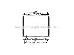 AVA QUALITY COOLING DNA2247 radiatorius, variklio aušinimas 
 Aušinimo sistema -> Radiatorius/alyvos aušintuvas -> Radiatorius/dalys
21410AX600, 21410BH40A, 8200365427
