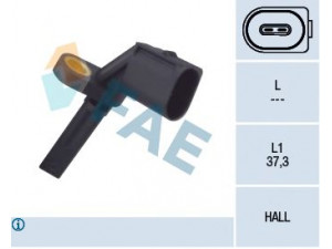 FAE 78061 jutiklis, rato greitis 
 Elektros įranga -> Jutikliai
4E0 927 804 A, 4E0 927 804 D, 4E0 927 804 F
