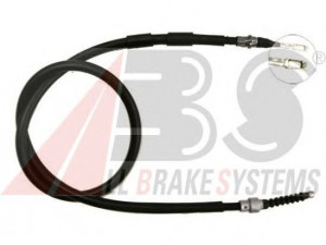 A.B.S. K12936 trosas, stovėjimo stabdys 
 Stabdžių sistema -> Valdymo svirtys/trosai
7201624, 7M0609701B, 95VW2A603AC
