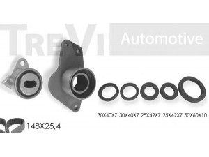 TREVI AUTOMOTIVE KD1080S1 paskirstymo diržo komplektas 
 Techninės priežiūros dalys -> Papildomas remontas