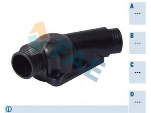 FAE 54334 aušinimo skysčio jungė 
 Aušinimo sistema -> Žarnelės/vamzdeliai/sujungimai -> Jungės
11 53 1 722 531, 11 53 1 722 853