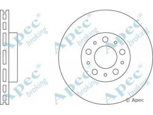 APEC braking DSK2051 stabdžių diskas 
 Stabdžių sistema -> Diskinis stabdys -> Stabdžių diskas
272403, 2724032, 2724037, 31262706