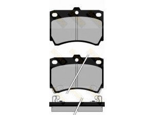 Brake ENGINEERING PA767 stabdžių trinkelių rinkinys, diskinis stabdys 
 Techninės priežiūros dalys -> Papildomas remontas
B4Y53323Z, B4Y63323Z, B4Y63323ZA