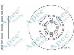 APEC braking DSK2088 stabdžių diskas 
 Dviratė transporto priemonės -> Stabdžių sistema -> Stabdžių diskai / priedai
7D0615301, 7D0615301B, 7M3615301A