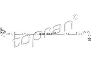 TOPRAN 722 099 jutiklis, rato greitis 
 Elektros įranga -> Jutikliai
4545 A9, 4545 G6, 4545 A9, 4545 G6