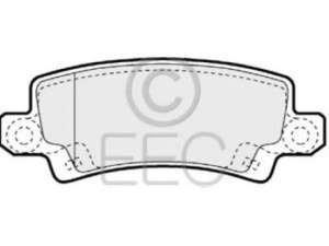 EEC BRP1243 stabdžių trinkelių rinkinys, diskinis stabdys 
 Techninės priežiūros dalys -> Papildomas remontas
446602020, 446602070