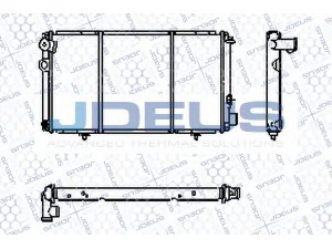 JDEUS RA0210020 radiatorius, variklio aušinimas 
 Aušinimo sistema -> Radiatorius/alyvos aušintuvas -> Radiatorius/dalys
1300H7, 1300K5