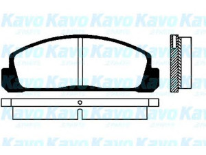 KAVO PARTS BP-4500 stabdžių trinkelių rinkinys, diskinis stabdys 
 Techninės priežiūros dalys -> Papildomas remontas
853233625, 853233625A, 853233725