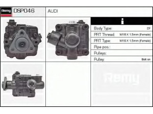 DELCO REMY DSP046 hidraulinis siurblys, vairo sistema 
 Vairavimas -> Vairo pavara/siurblys