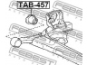 FEBEST TAB-457 stebulės laikiklio įvorė 
 Ašies montavimas/vairavimo mechanizmas/ratai -> Ašies atrama/ašies korpusas/ašies montavimas -> Pasukamojo veleno sujungimas
48725-0D060