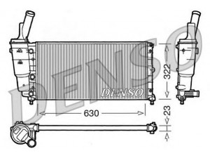 DENSO DRM09097 radiatorius, variklio aušinimas 
 Aušinimo sistema -> Radiatorius/alyvos aušintuvas -> Radiatorius/dalys
46527489
