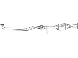 AKS DASIS SG32129 katalizatoriaus keitiklis