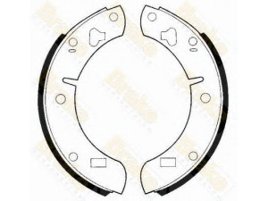 Brake ENGINEERING SH2129 stabdžių trinkelių komplektas 
 Techninės priežiūros dalys -> Papildomas remontas
GBS520, GBS595, RTGBS7400