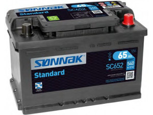 SONNAK SC652 starterio akumuliatorius; starterio akumuliatorius 
 Elektros įranga -> Akumuliatorius
61 21 8 381 716, 191915105AB