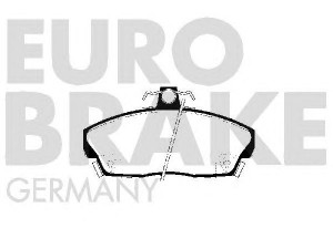 EUROBRAKE 5502224009 stabdžių trinkelių rinkinys, diskinis stabdys 
 Techninės priežiūros dalys -> Papildomas remontas
45022S6DE01, 45022S74E10, 45022SK3E00
