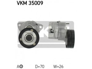 SKF VKM 35009 įtempiklio skriemulys, V formos rumbuotas diržas 
 Diržinė pavara -> V formos rumbuotas diržas/komplektas -> Įtempiklio skriemulys
13 40 534, 13 40 541, 13 40 544