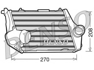 DENSO DIT02013 tarpinis suslėgto oro aušintuvas, kompresorius 
 Variklis -> Oro tiekimas -> Įkrovos agregatas (turbo/superįkrova) -> Tarpinis suslėgto oro aušintuvas
4E0145806A