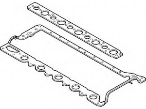 ELRING 076.770 tarpiklių komplektas, svirties gaubtas 
 Variklis -> Cilindrų galvutė/dalys -> Svirties dangtelis/tarpiklis