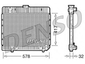 DENSO DRM17024 radiatorius, variklio aušinimas 
 Aušinimo sistema -> Radiatorius/alyvos aušintuvas -> Radiatorius/dalys
1235013401