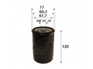 VALEO 586130 alyvos filtras 
 Techninės priežiūros dalys -> Techninės priežiūros intervalai
070115561, 070115561, 70115561